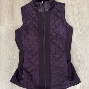 Athleta Rock Springs Vest, Eggplant Purple